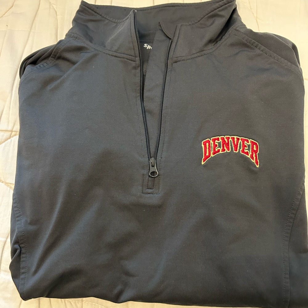 University of Denver quarter zip